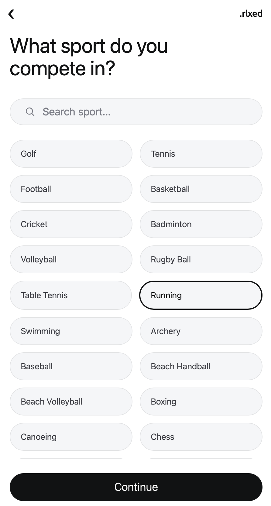 My Journal - Choose your sport from 83+ disciplines